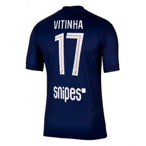 Fotbalové Dres Paris Saint-Germain Vitinha #17 Domácí Oblečení 2025-26 Krátký Rukáv